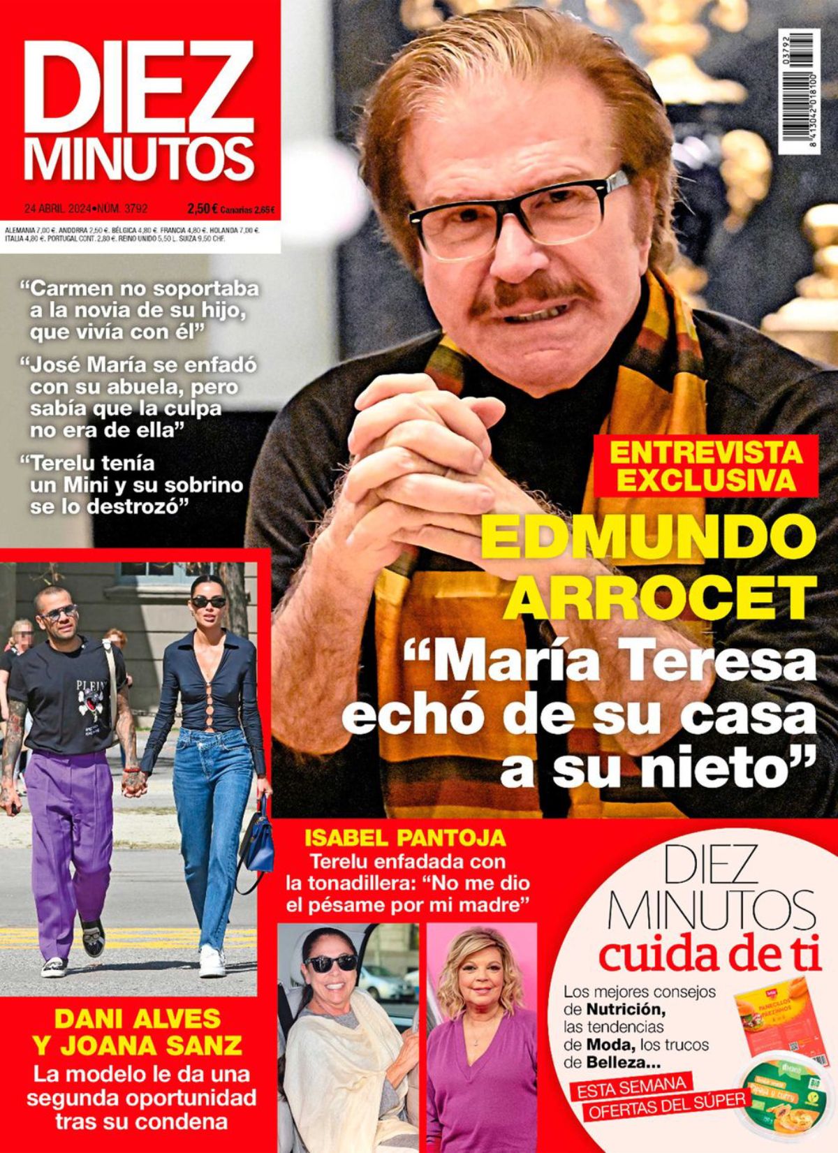 Portada Diez Minutos del 17 de abril de 2024