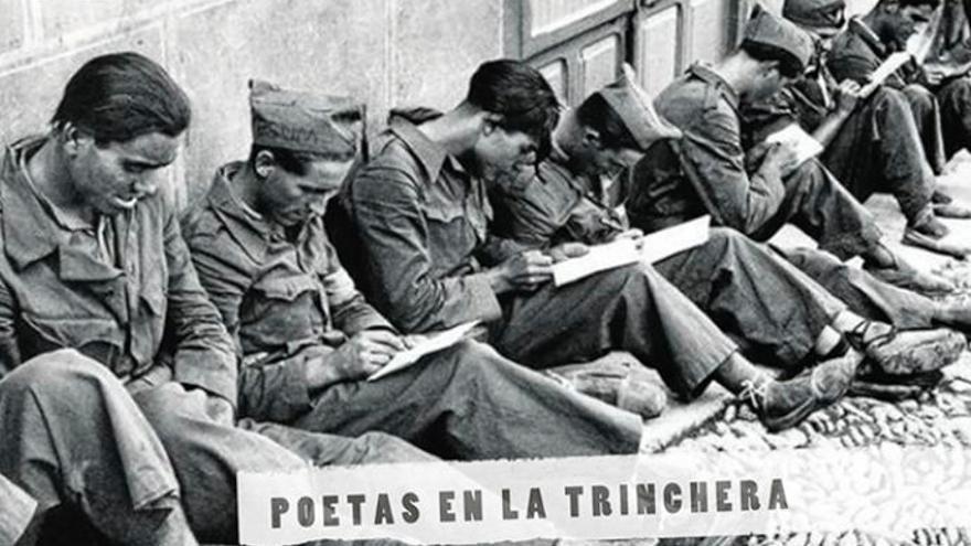 Ilustración del espectáculo &#039;Poetas desde la trinchera&#039;.