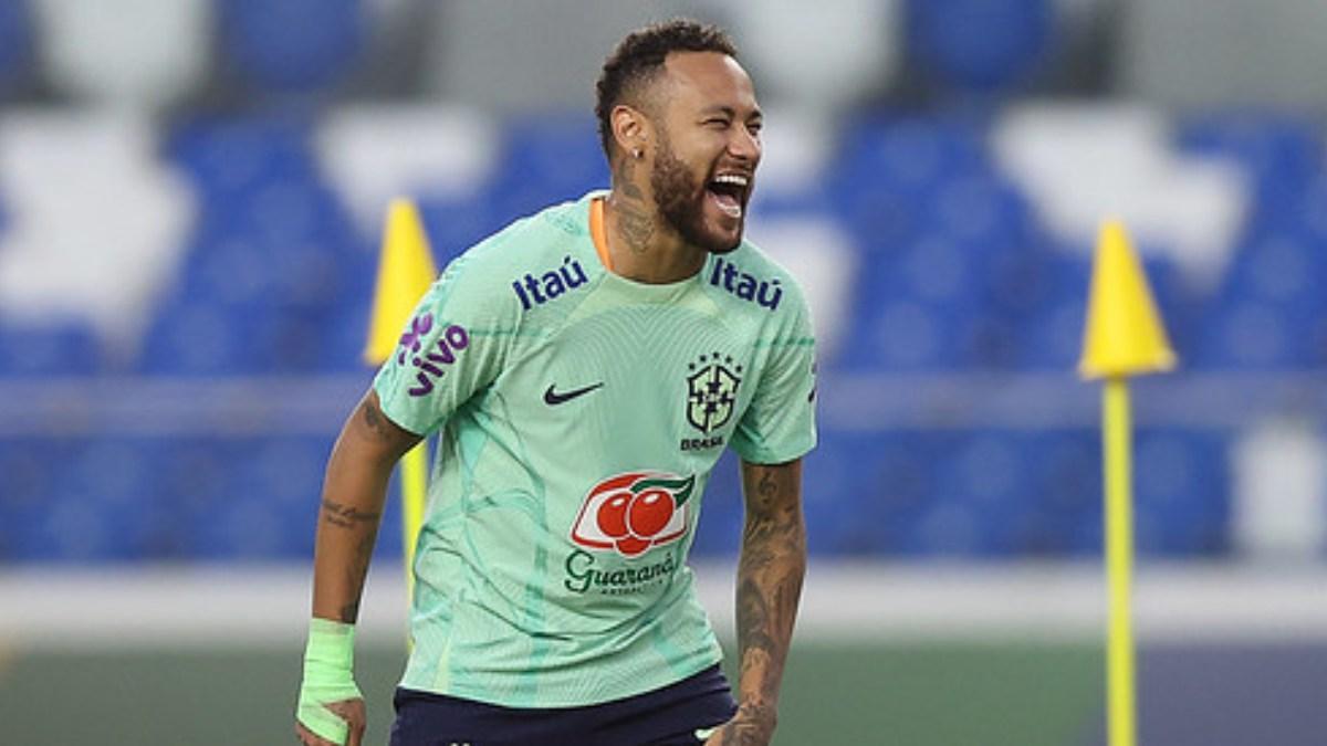Camiseta NIÑO Selección de Brasil 2023 Neymar Jr
