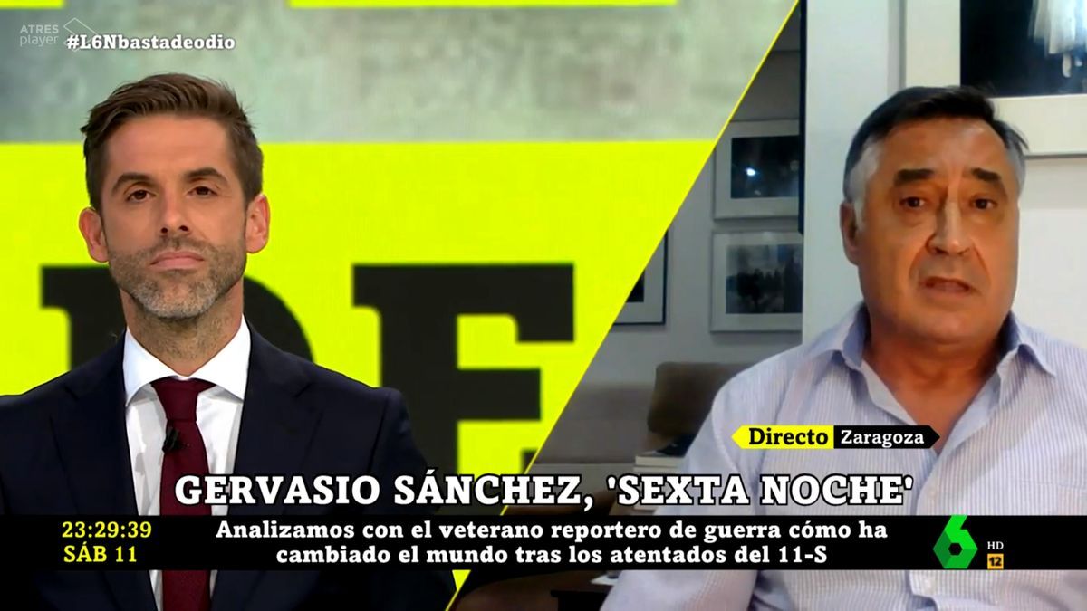 Gervasio Sánchez en 'laSexta Noche'