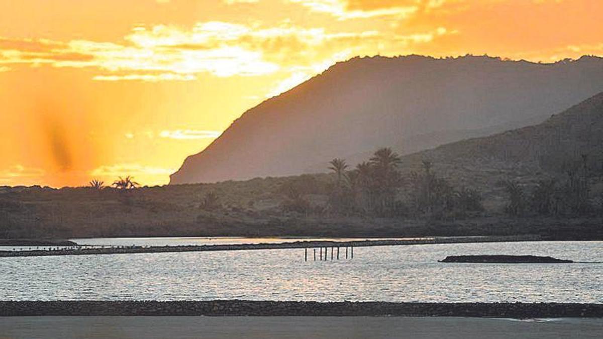 Salinas de Russell, en Calblanque.