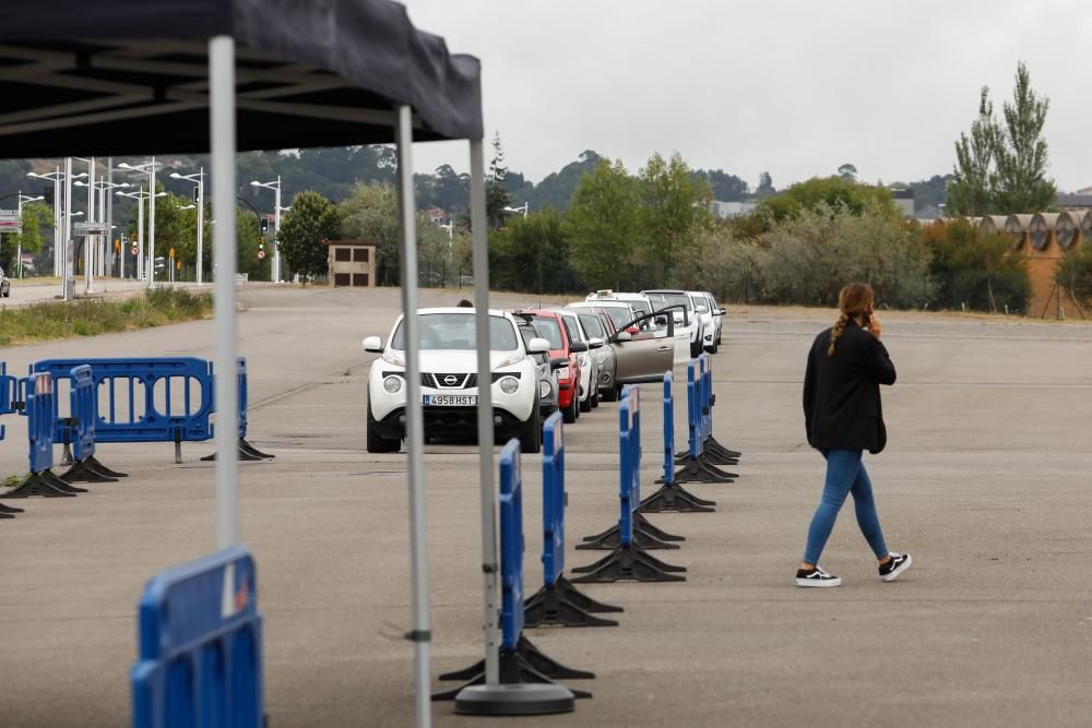 Primer día de autocovid para los clientes de La Buena Vida