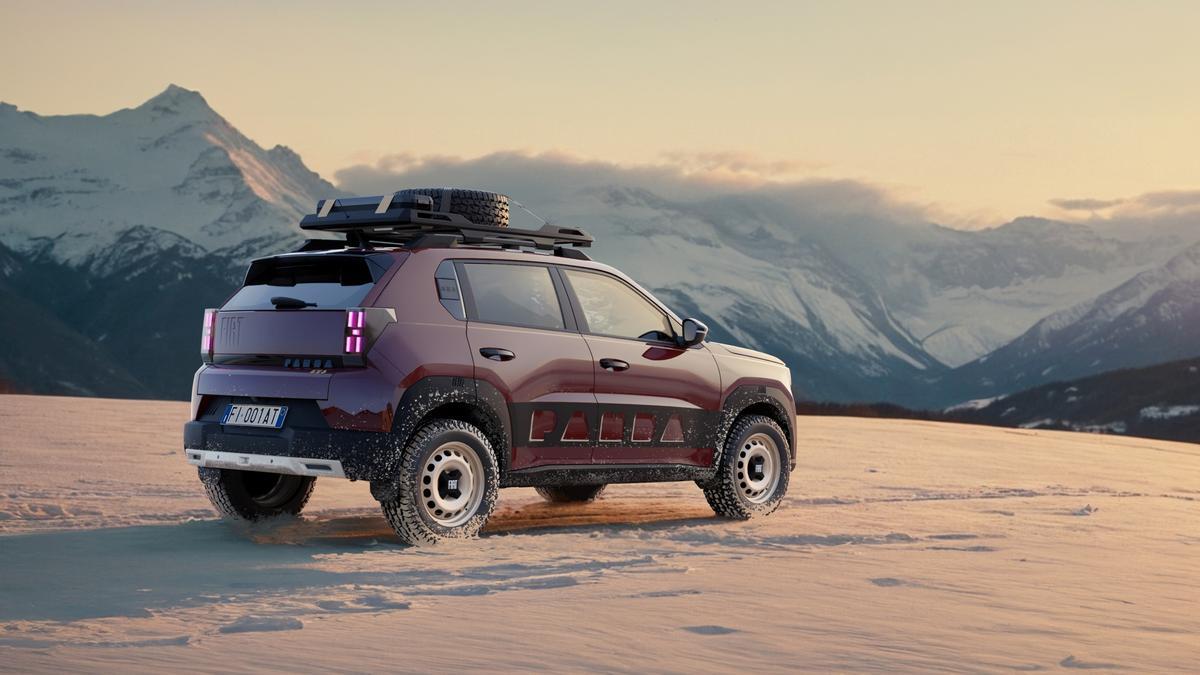 El prototipo Fiat Grande Panda 4x4 Concept.