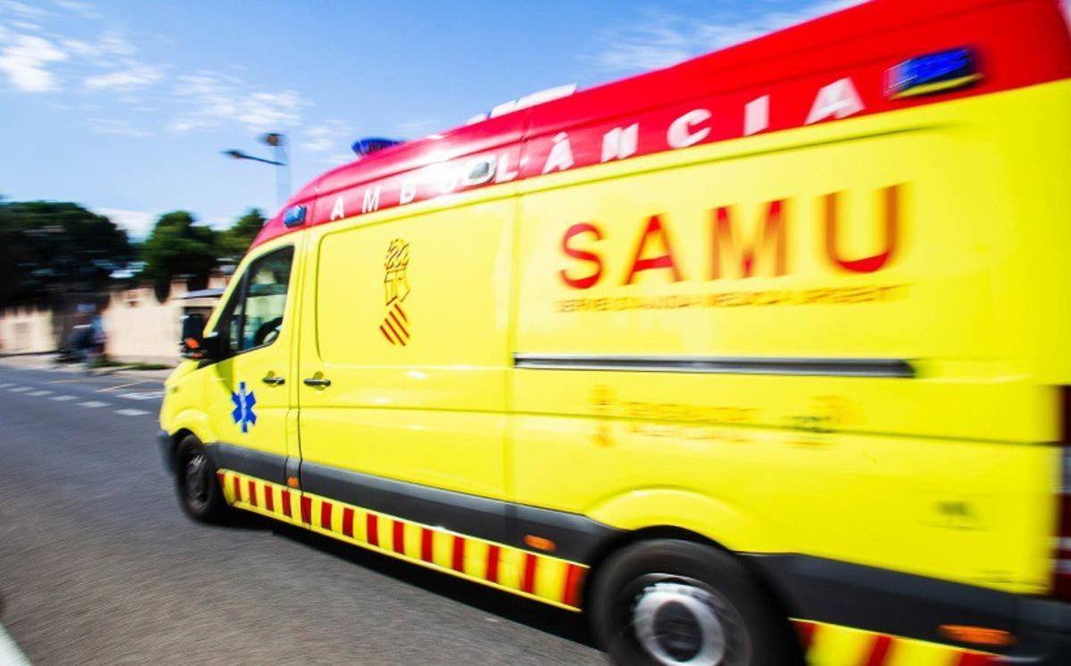 Imagen de archivo de una ambulancia SAMU.