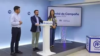 El PP de Málaga acude al 28M para superar "ampliamente" los 400 concejales en la provincia