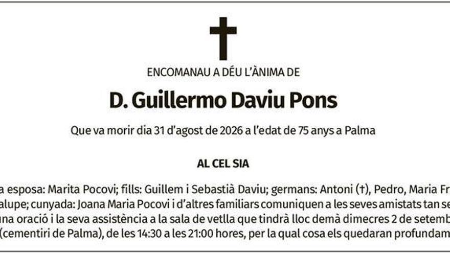 Guillermo Daviu Pons