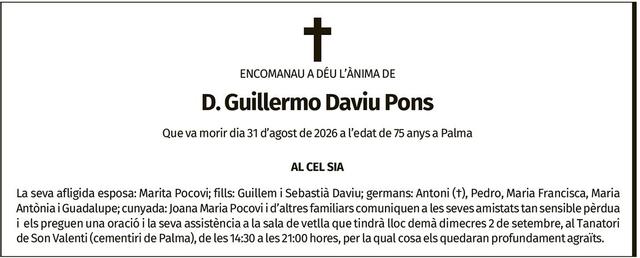 Guillermo Daviu Pons
