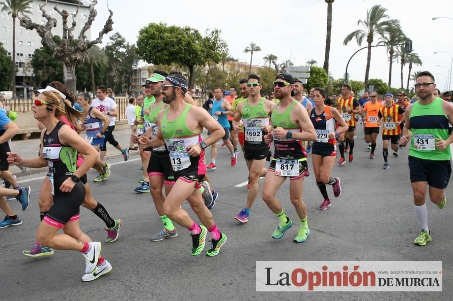 Media Maratón de Murcia: paso por la Avenida del Infante