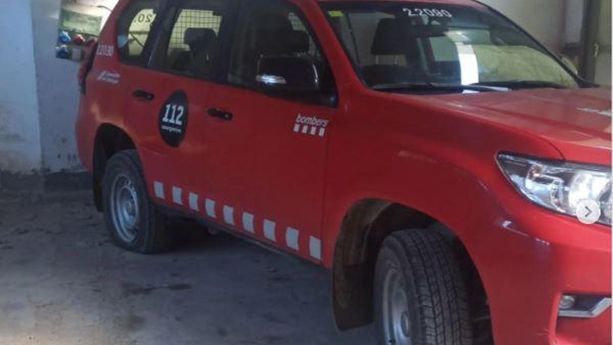 Un dels vehicles boicotejats