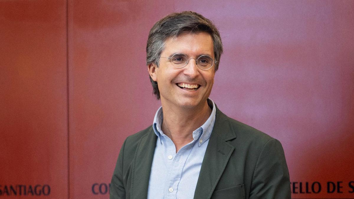 Borja Verea, candidato do PPdeG para a alcaldía de Santiago.