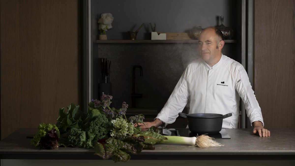 El chef Ignacio Echapresto, de Venta Moncalvillo.