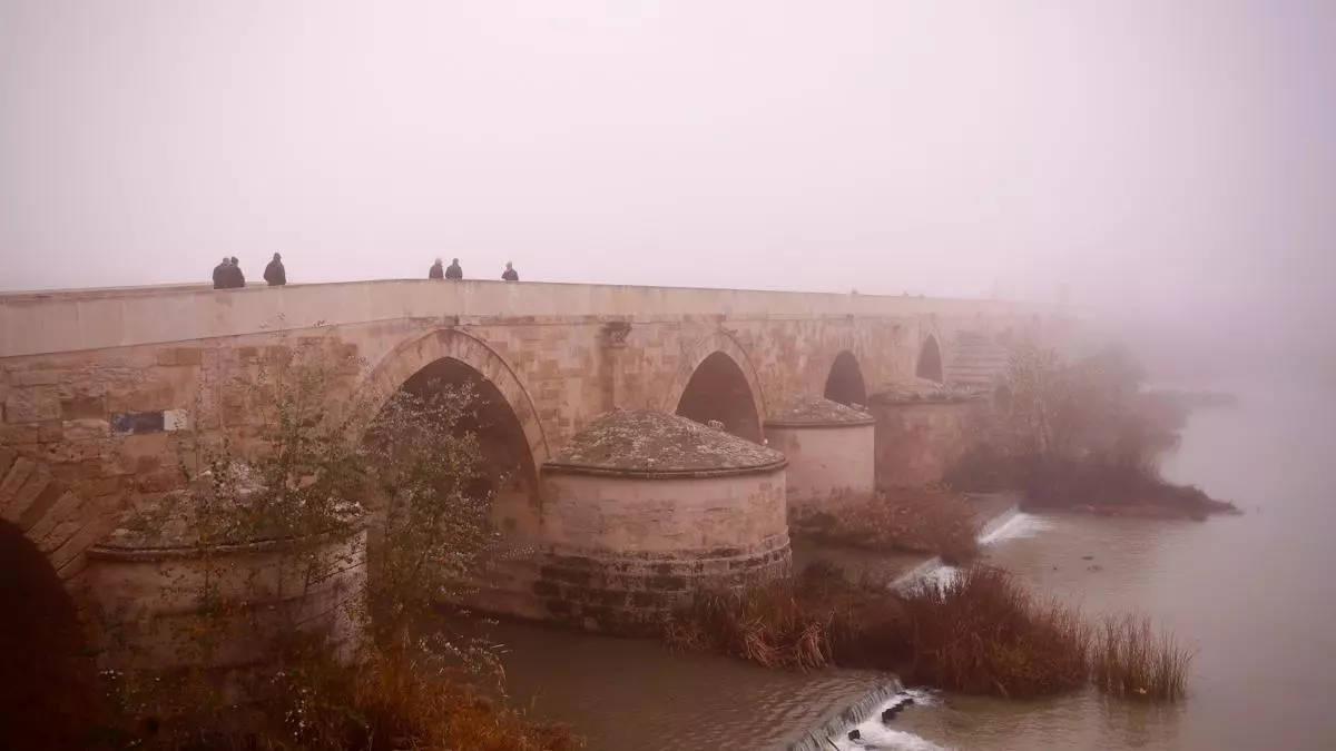 Córdoba, bajo la niebla