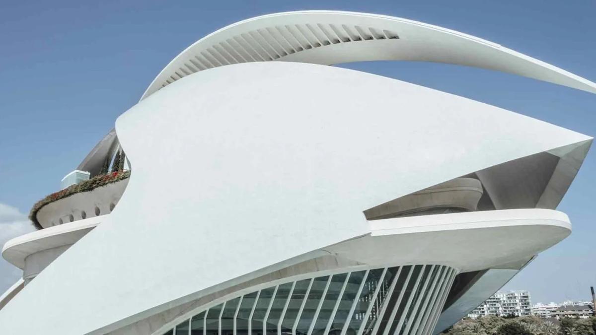 Fachada del Palau de les Arts.