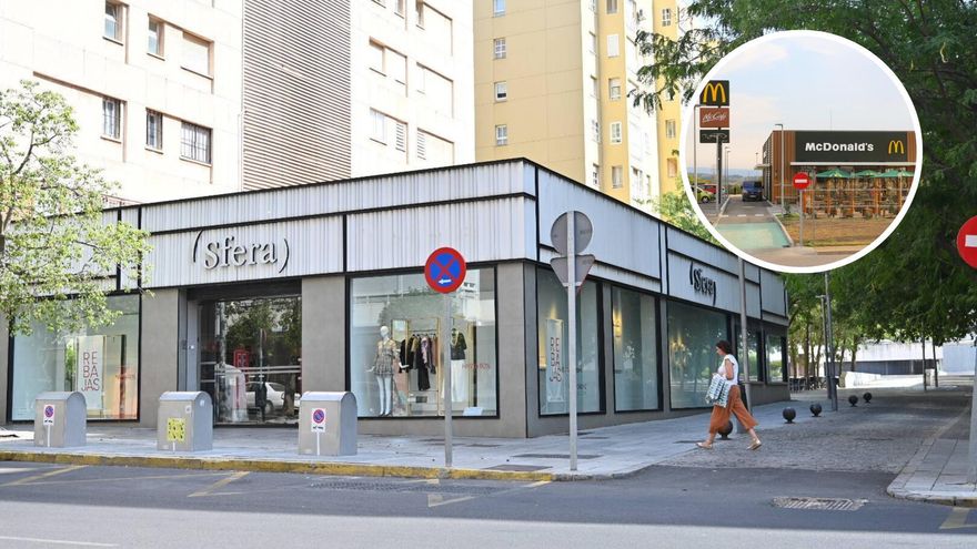 ¿Un McDonalds en el centro de Badajoz? Estos son los rumores para el local que dejará Sfera