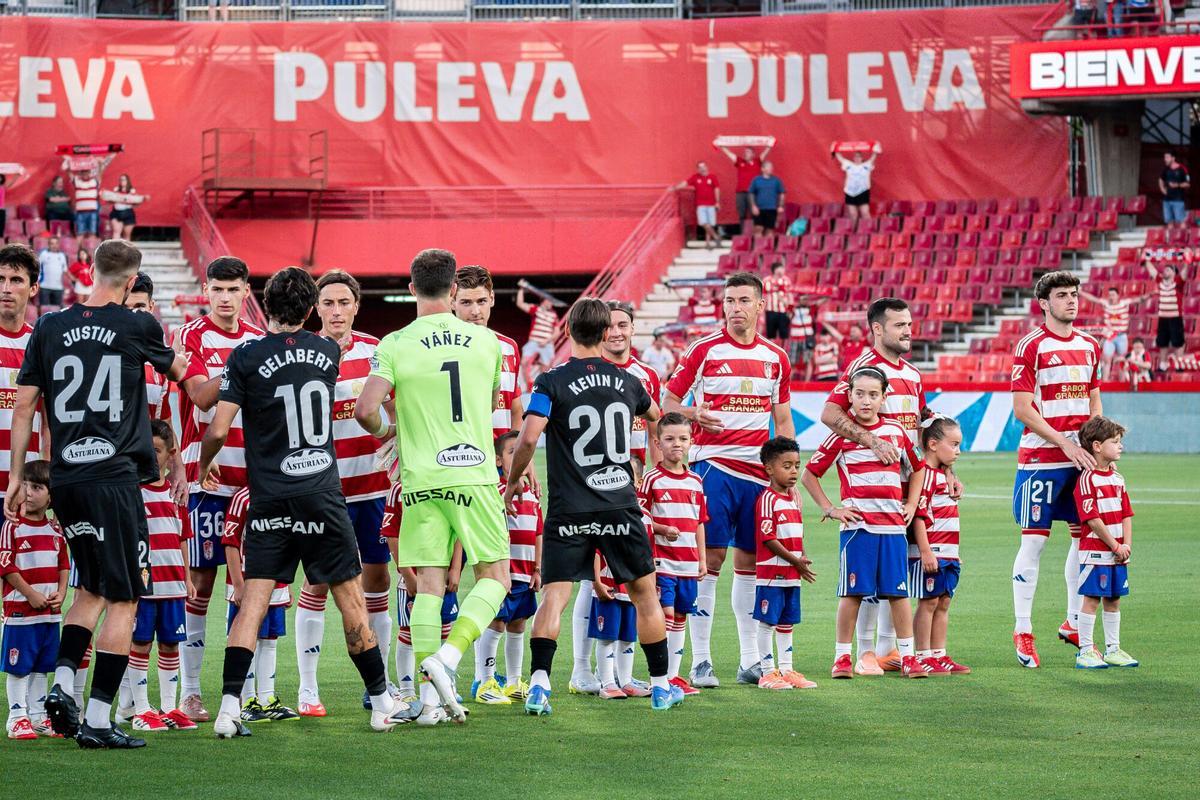 Así fue el partido entre el Sporting y el Granada