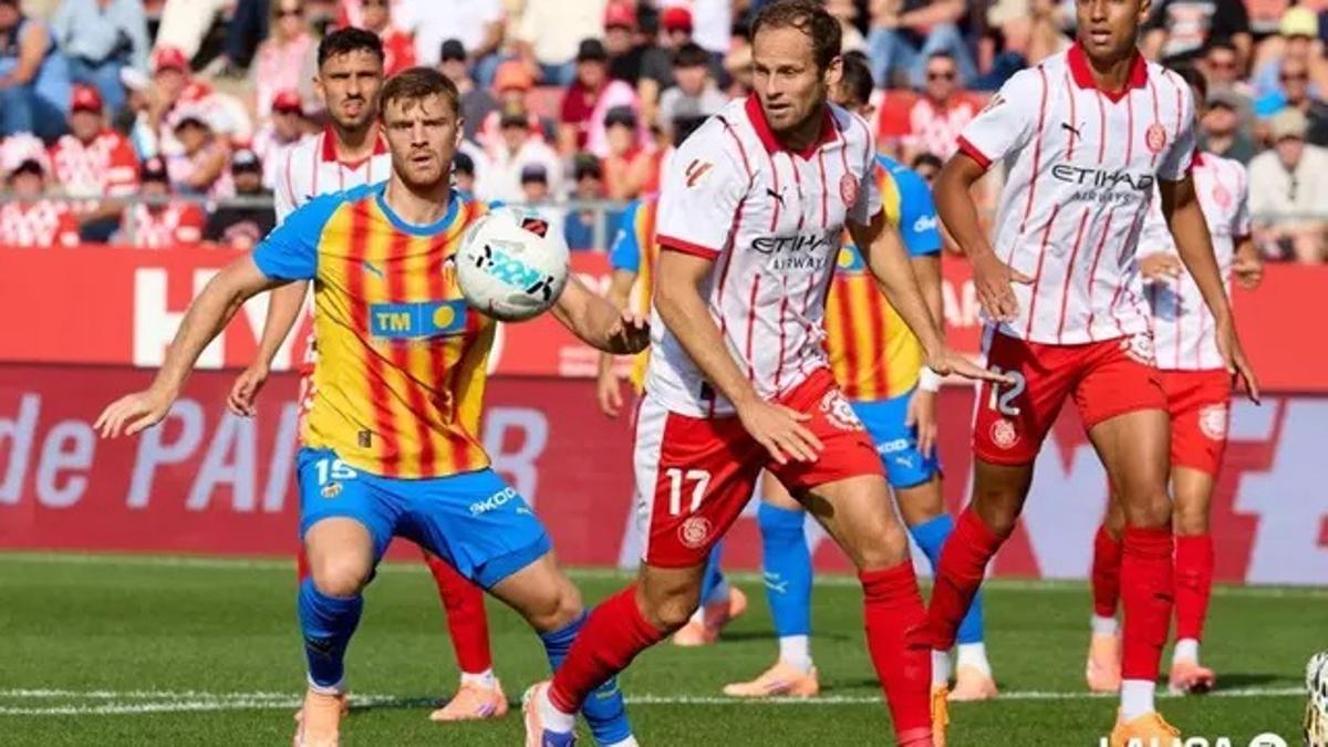 El Valencia se enfrente al Girona fuera de casa