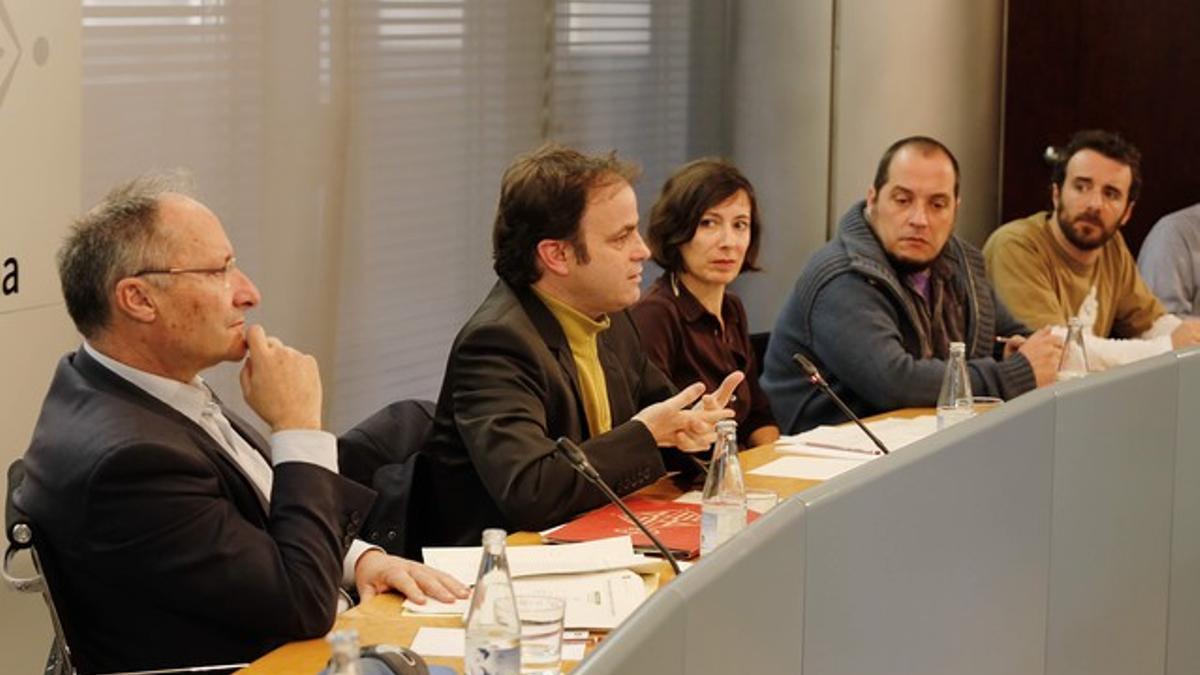 Jaume Asens en la presentación de la Oficina per la Transparéncia