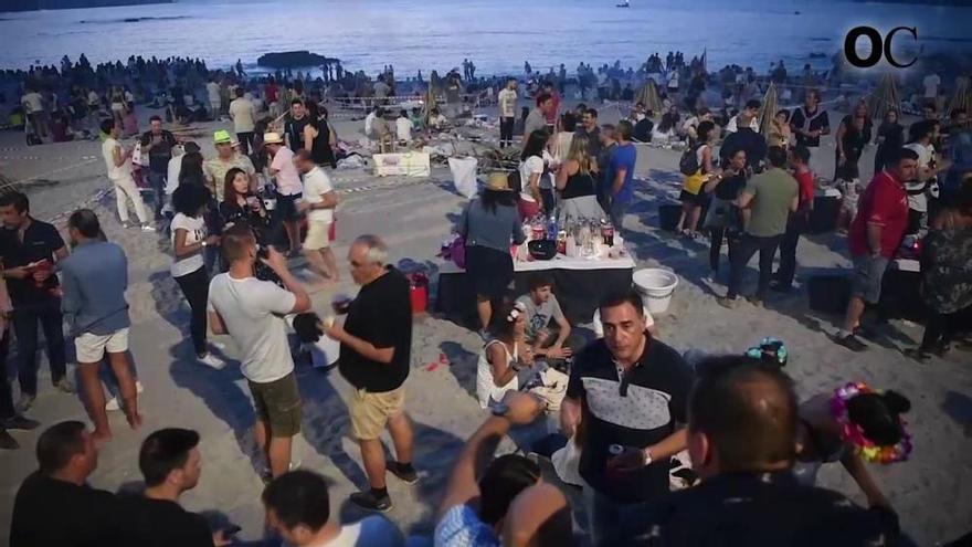 San Juan A Coruña 2018 | Unas 170.000 personas disfrutaron de la noche más corta del año