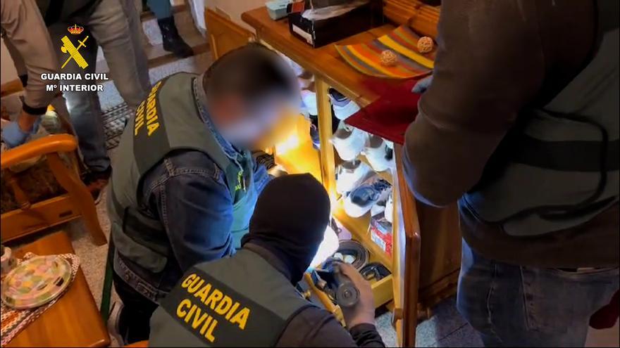 Operación antidroga en Tacoronte