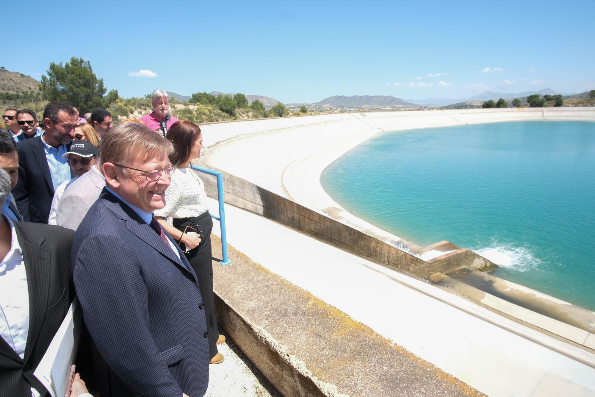 La provincia de Alicante recibe el primer gran trasvase del Júcar en 600 años