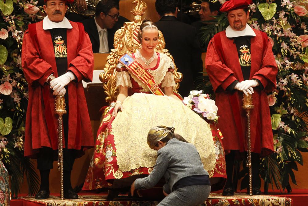 Exaltación de Raquel Alario como Fallera Mayor de Valencia 2017