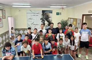 Un total de 23 participantes en el torneo de ping pong de Peñarroya-Pueblonuevo