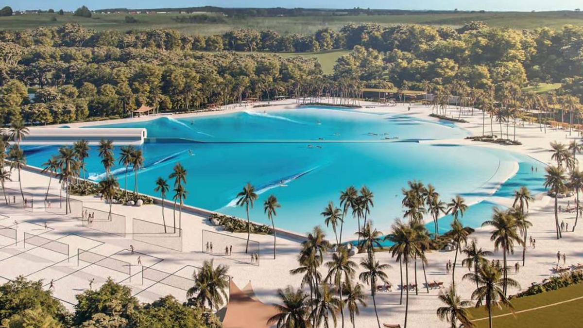 La piscina de olas artificial con la que sueña todo surfista