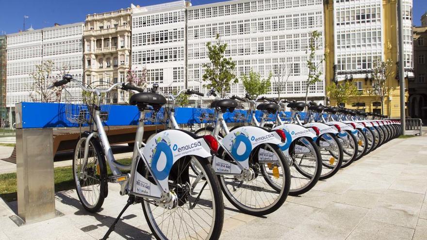 Nuevas bicicletas de Bicicoruña.