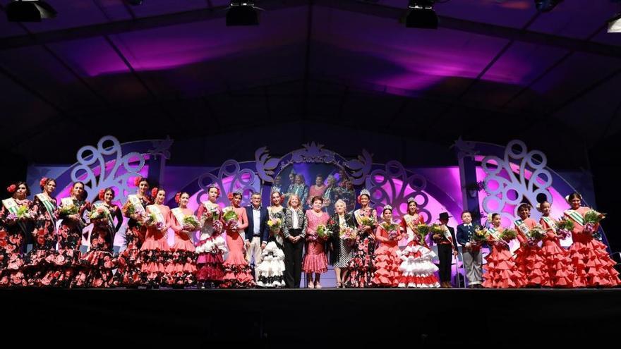 Imagen de las reinas y mises de la Feria de San Pedro Alcántara 2019.