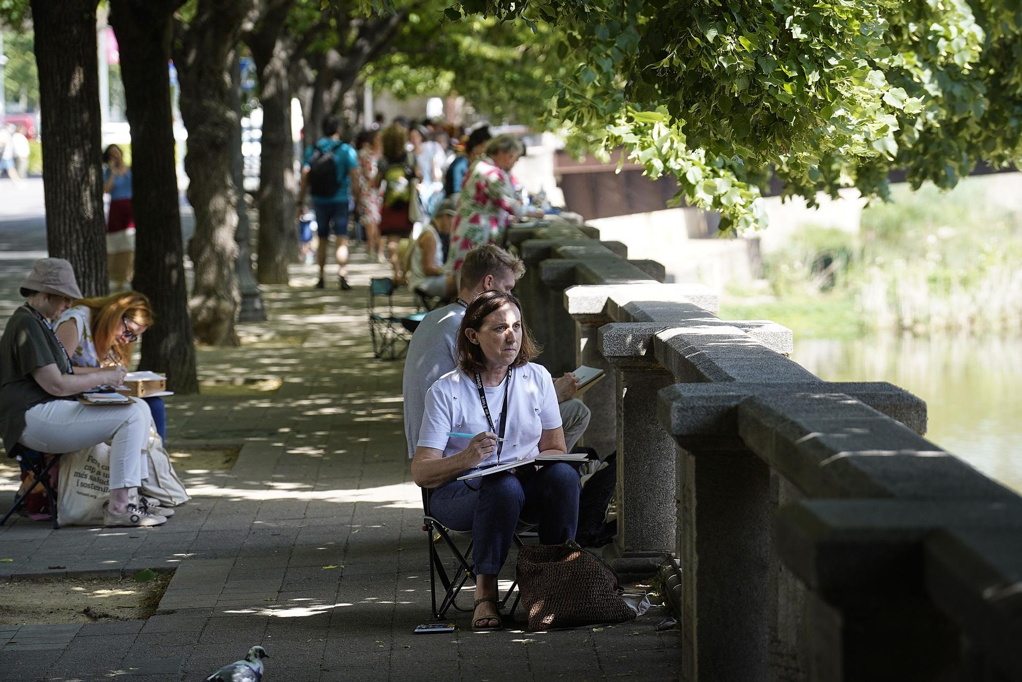 Trobada d’Urban Sketchers a la ciutat de Girona