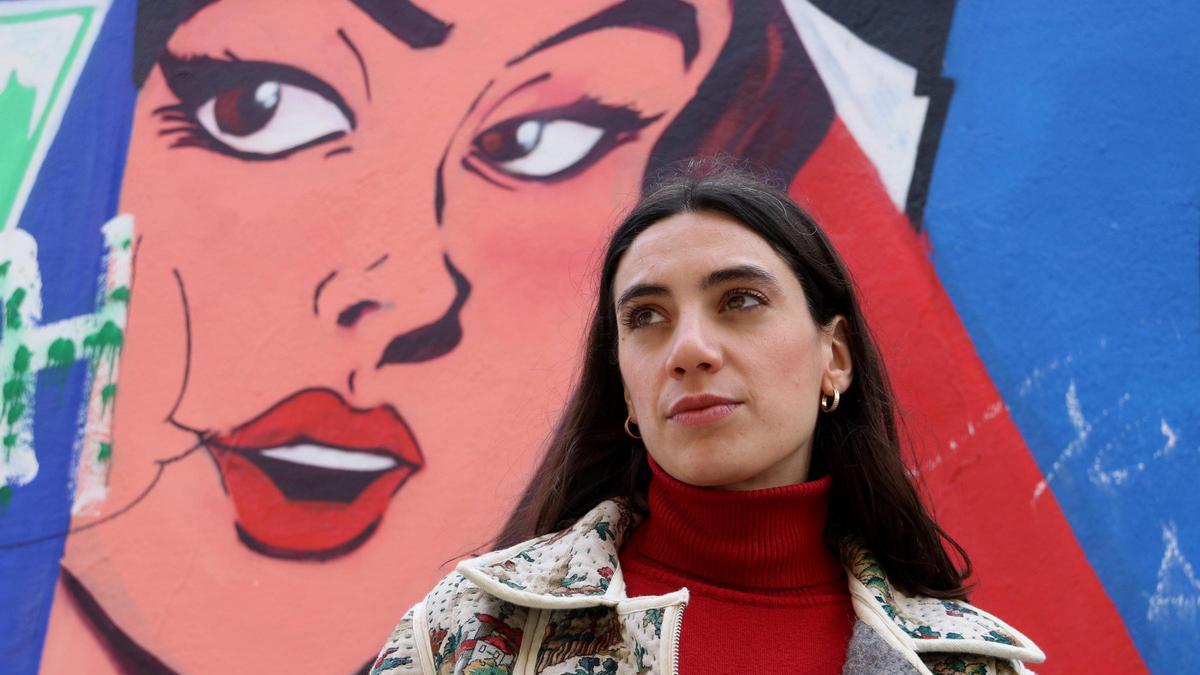 Juana Dolores, fotografiada a Barcelona