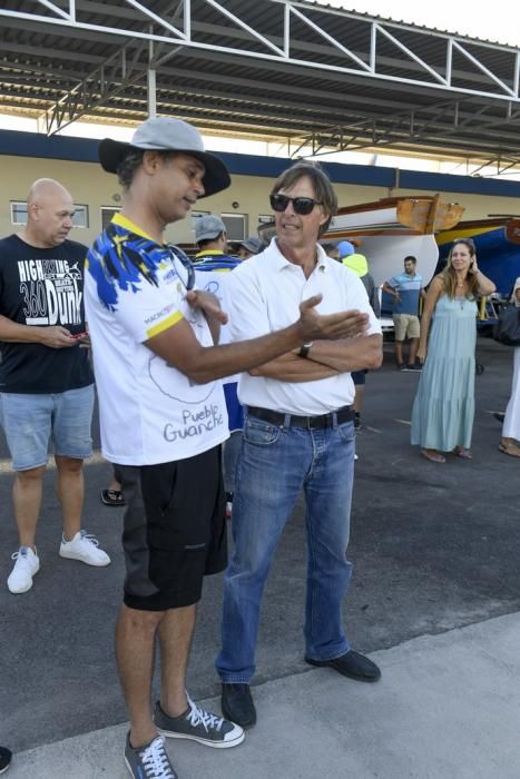 21-09-19 DEPORTES. BAHIA DEL PUERTO. LAS PALMAS DE GRAN CANARIA. Vela latina. Desempate Guanche-Tomás Morales por el título del Campeonato. Fotos: Juan Castro.  | 21/09/2019 | Fotógrafo: Juan Carlos Castro