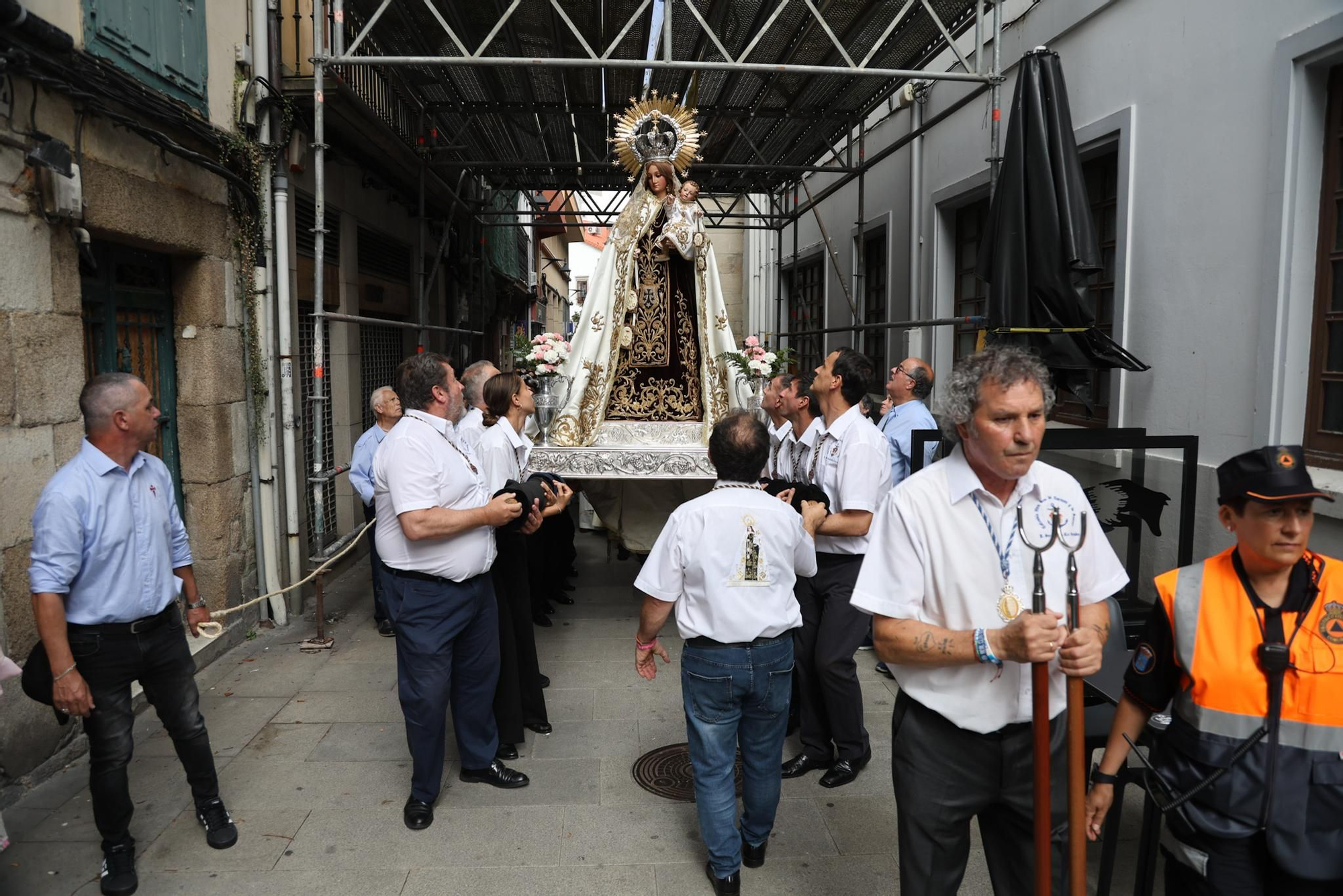 Procesión de la Virgen del Carmen en A Coruña