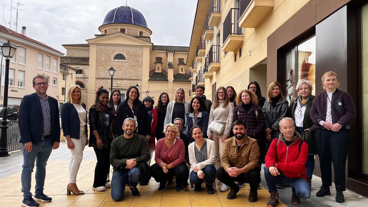 Las emprendedoras del proyecto &quot;The Break Vinalopó&quot; en Petrer.