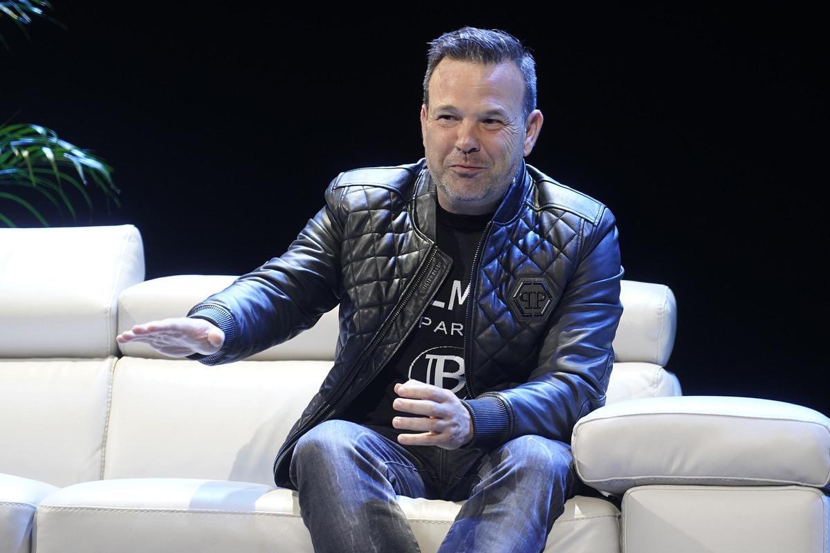 L’empresari José Elías durant una conferència a Girona, en una imatge d'arxiu.