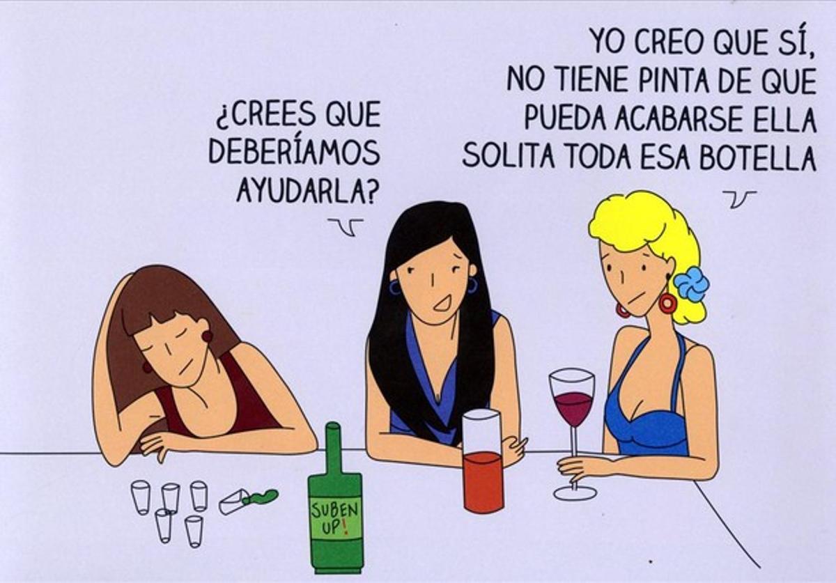 Vinyeta de ’Pequeños desastres y otras alegrías’, de Dolo Beltrán.
