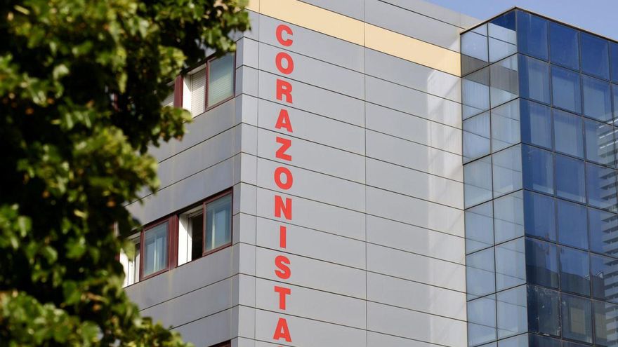 Imagen del colegio de Corazonistas, donde ejercía el profesor investigado. | LAURA TRIVES