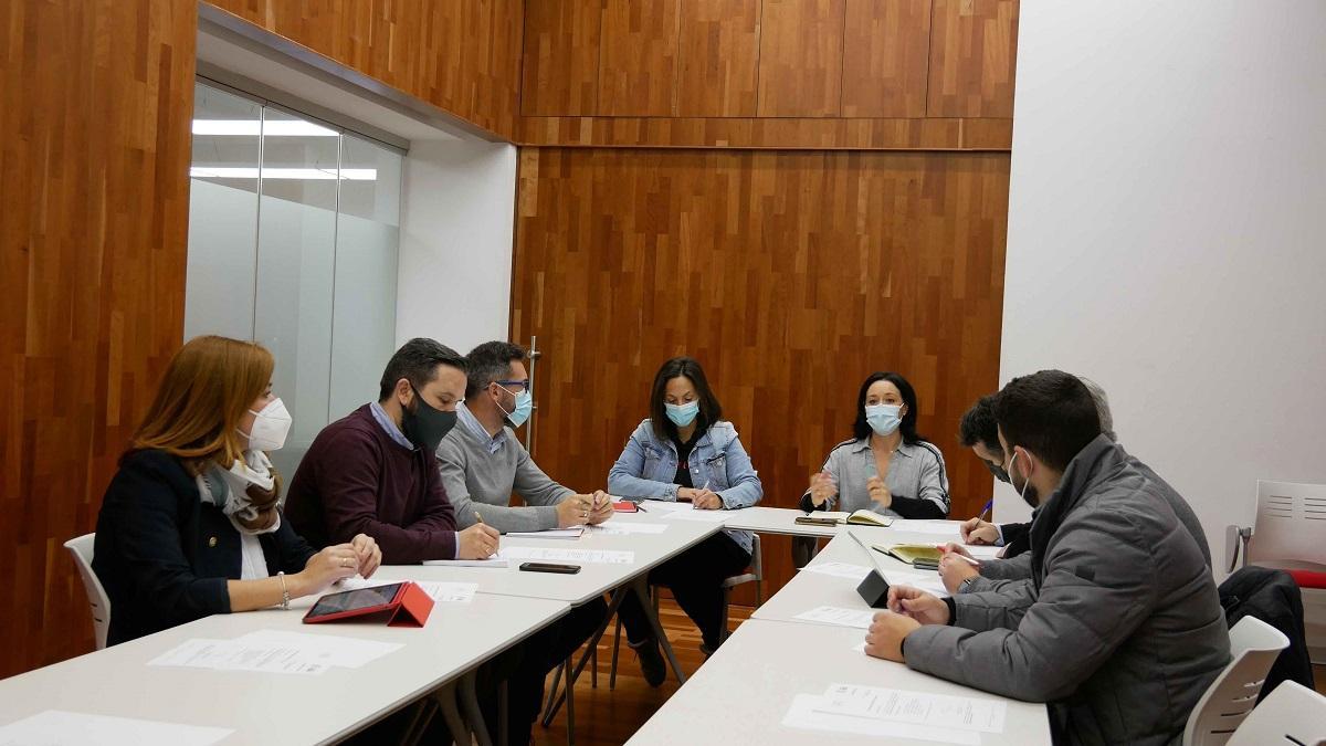 Reunión de la Comisión Permanente Ejecutiva del PSOE de Córdoba.