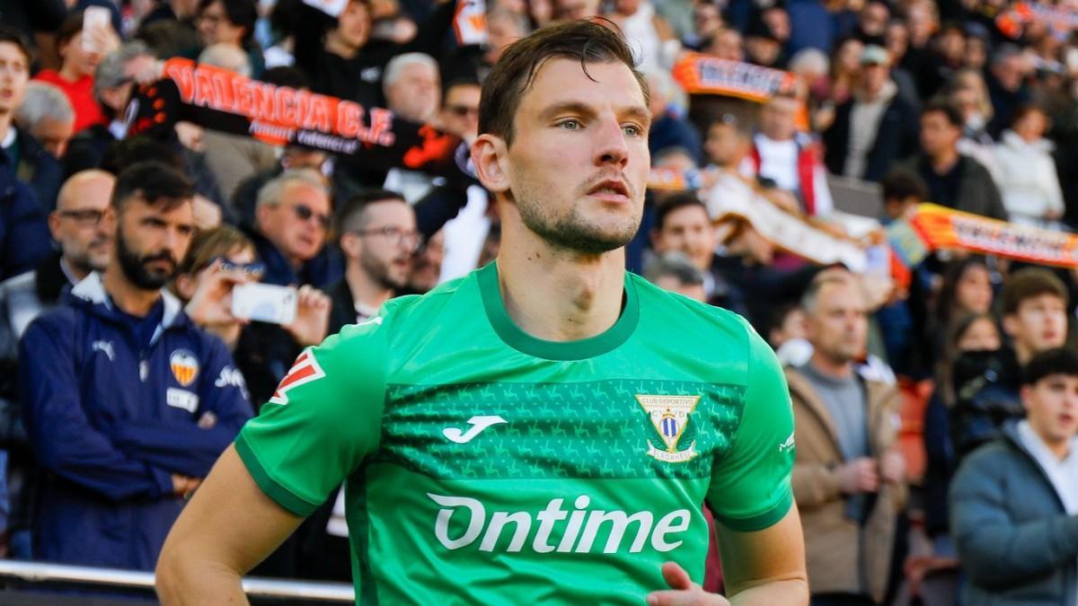 Borna Barišić, con el Leganés