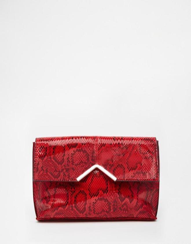 Cartera en piel de Asos