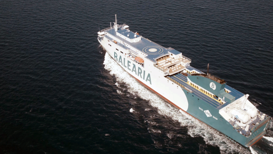 Baleària incorpora a su flota el cuarto &quot;smart ship&quot; que podrá navegar a gas natural