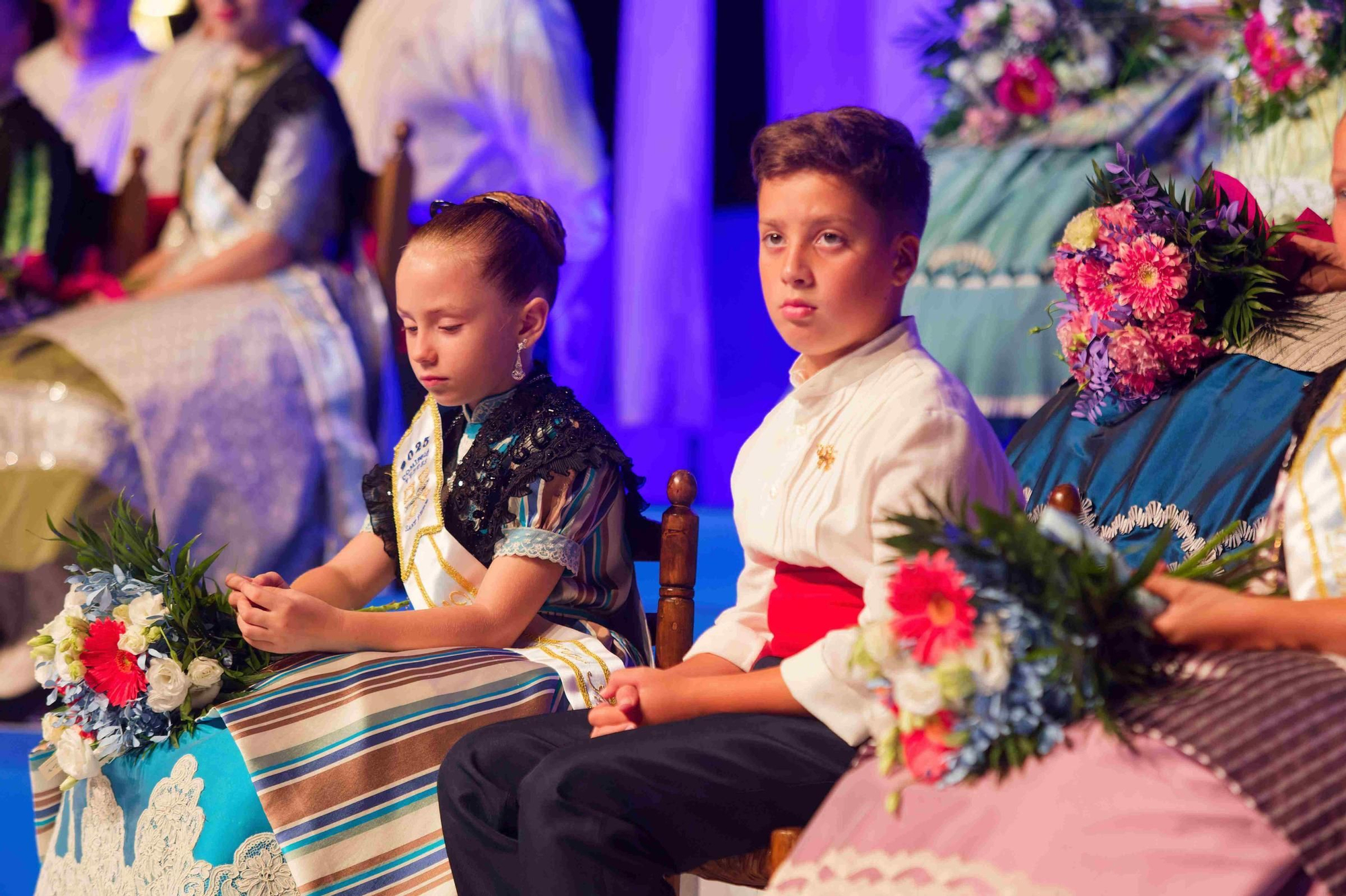 Emotiva presentación de las reinas de las fiestas de Sant Pere 2025