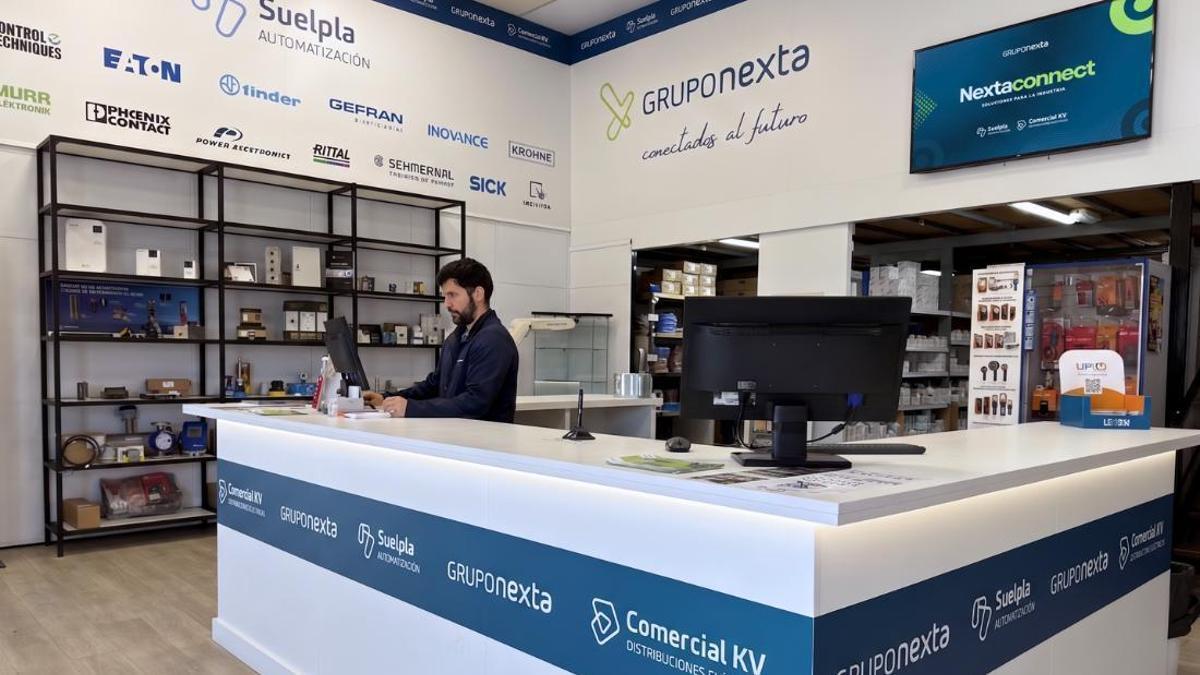Mostrador de Suelpla y Comercial KV.