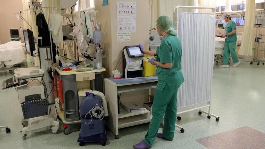 Salas de recuperación del hospital Santa Lucía.