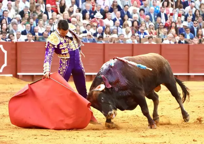 La elegancia de Manzanares pisa la Maestranza de Sevilla