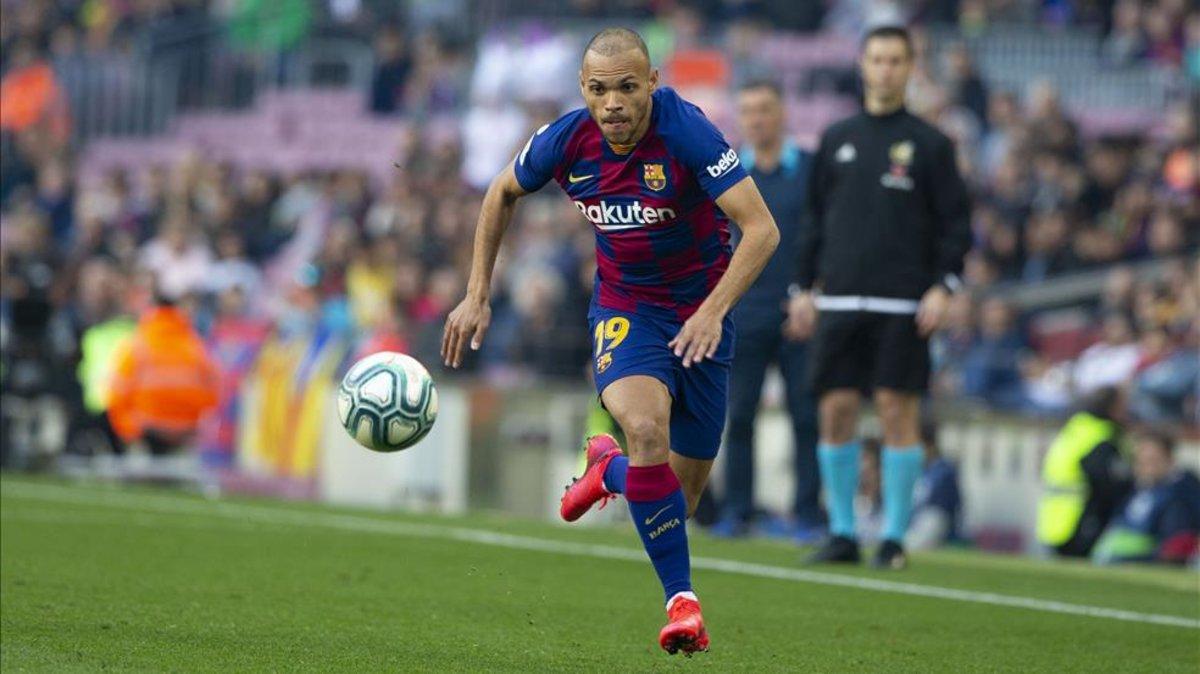 Martin Braithwaite empezó con buen pie su trayectoria en el FC Barcelona