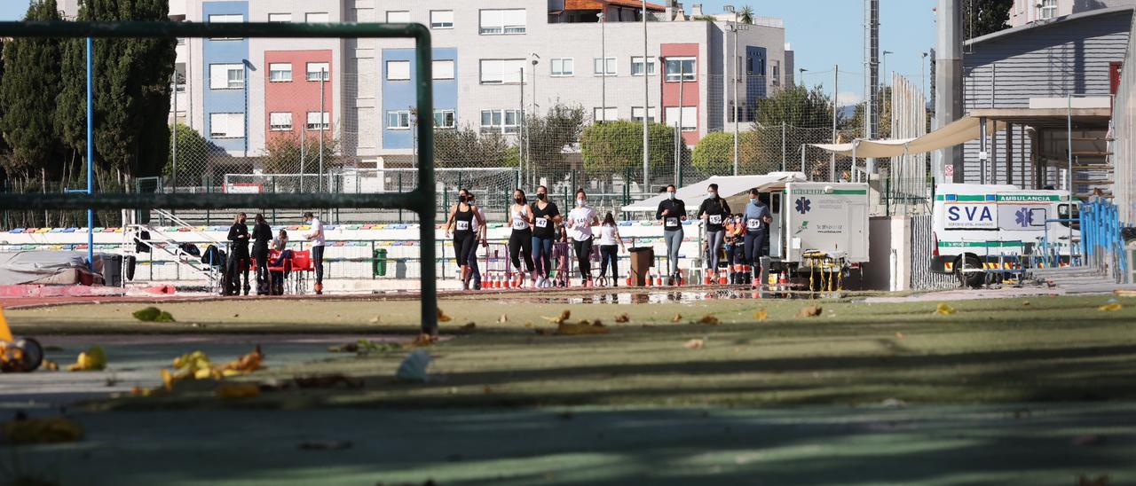 El Gaetà Huguet de Castelló acoge las pruebas físicas de acceso al Cuerpo Nacional de Policía