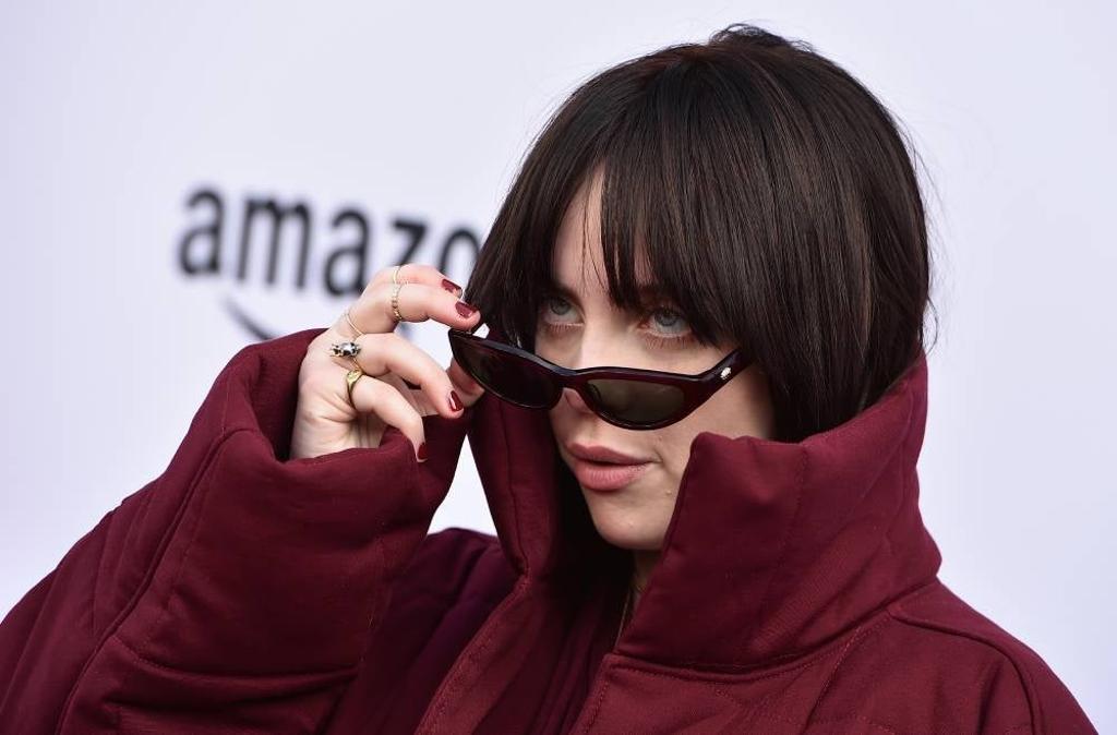 Billie Eilish en un evento, The Variety 2021 Music Hitmakers