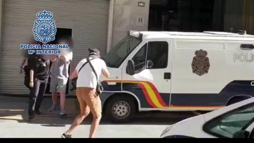 La Policía Nacional detiene en Benidorm a un fugitivo de nacionalidad italiana en el marco de una operación de tráfico de drogas