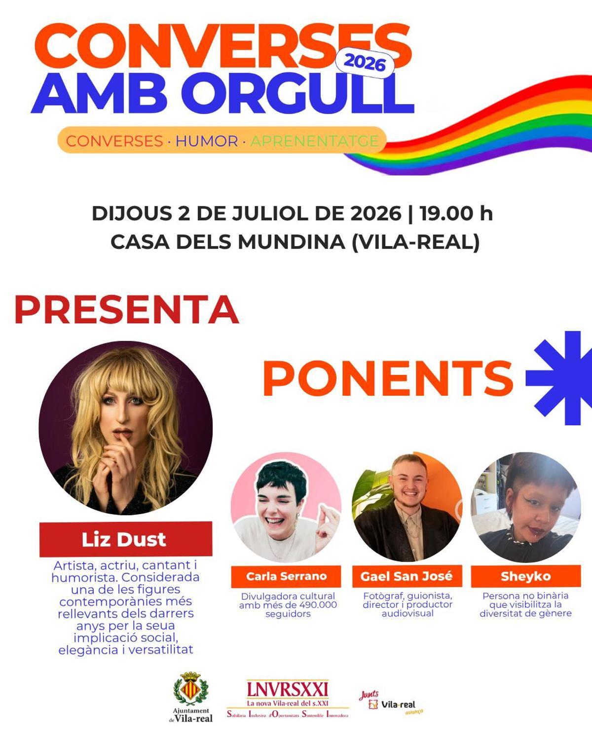 Cartell de l'acte.